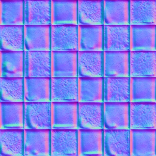 Normal Map for Zadaroo Tile Teal