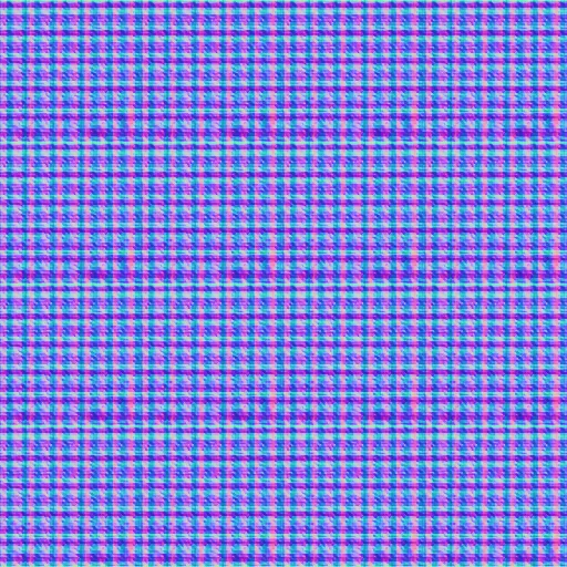 Normal Map for Jacey Tiny Swirls Purple By Linda Kellie