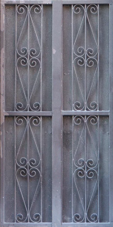 Door Iron Curly Bars main texture preview