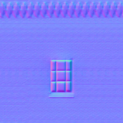 Normal Map for Brick Wall 8