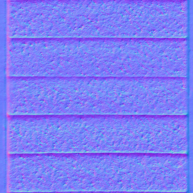 Normal Map for Fence Stone Slabs6