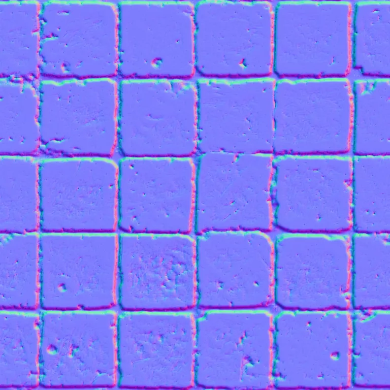 Normal Map for Cc0 Dark Marble