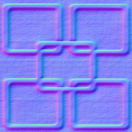 Normal Map for Bt Asian1 Woven By Linda Kellie