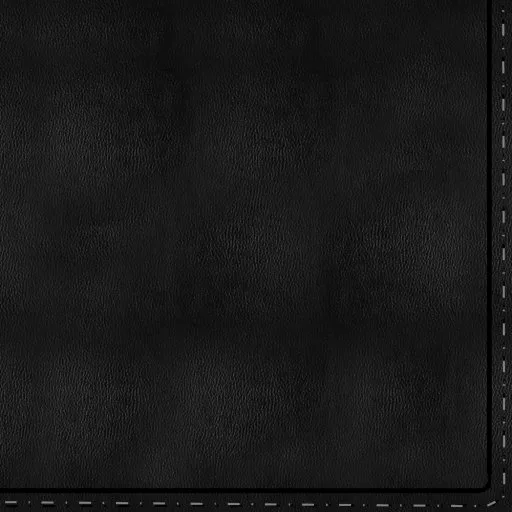 Black Leather Seams 2 main texture preview