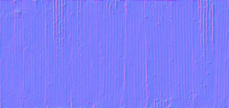 Normal Map for Metal Corrugated19