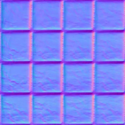 Normal Map for 003 Blanc Creme