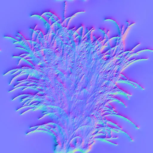 Normal Map for Weeds01