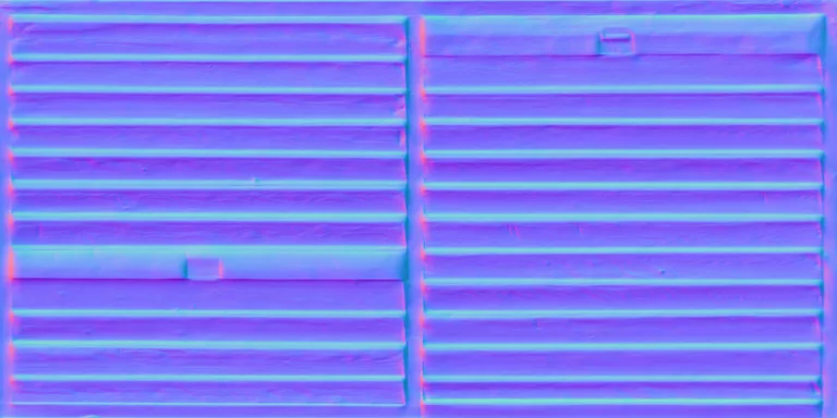 Normal Map for Vents Wood1