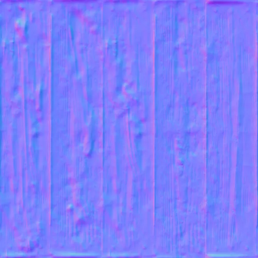 Normal Map for Old Wood Whitewashed Planks