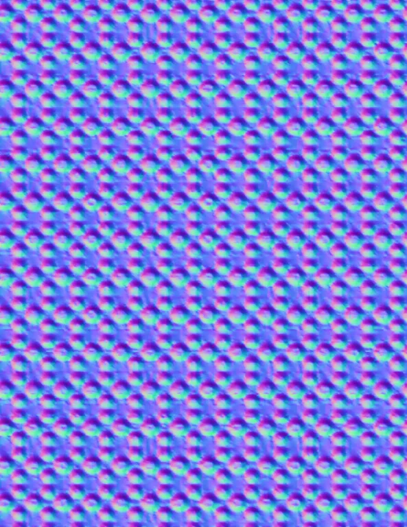 Normal Map for Jacey Spots Red By Linda Kellie