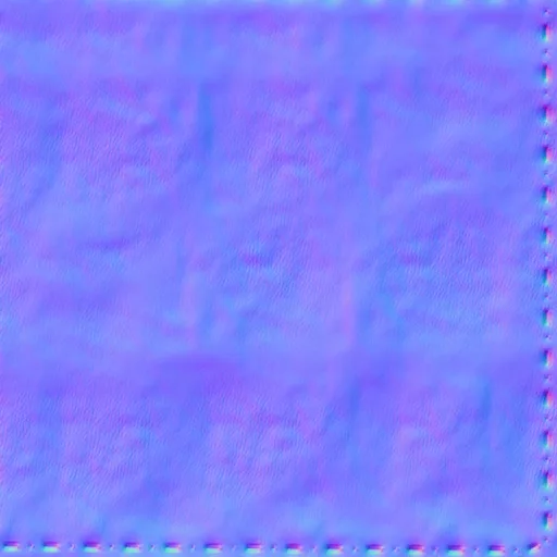 Normal Map for Dark Blue Leather Seams 1
