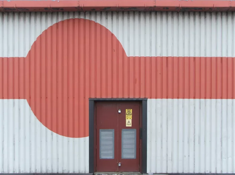 Wall Steel Corrugated Door main texture preview
