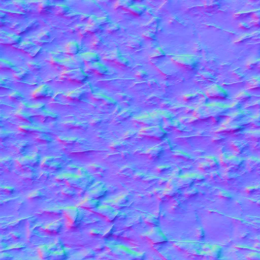 Normal Map for Free Rock 3 By Linda Kellie
