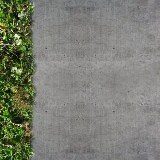 Zadaroo Cement Grass Edge Left main texture preview
