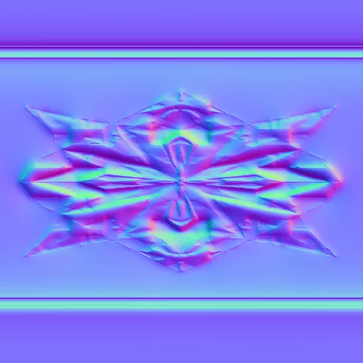 Normal Map for Mandarin Garnet Orange Background