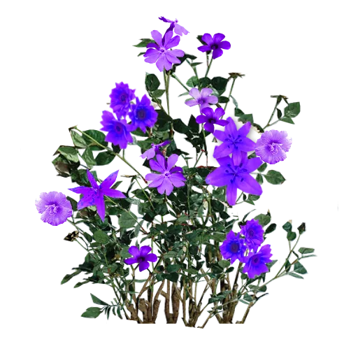 Purple Flower Bunch texture preview