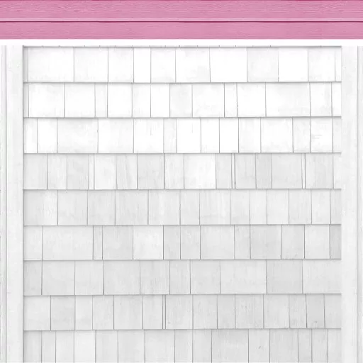 Shingled Siding With Pink Upper main texture preview