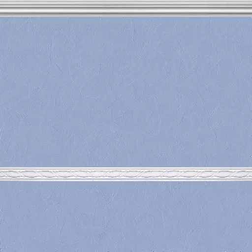Wall Blue Chair Rail main texture preview