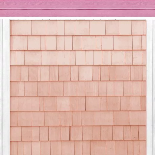 Salmon Shingled Siding With Pink Upper main texture preview