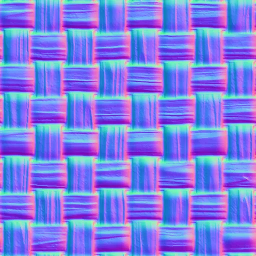 Normal Map for Wicker