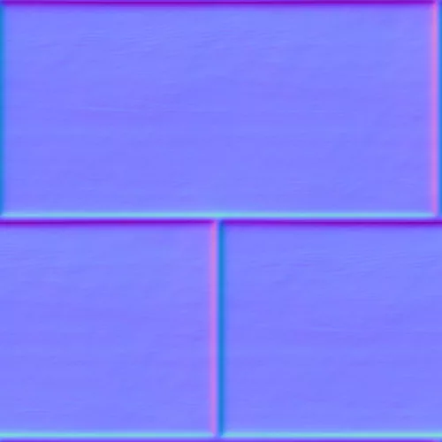 Normal Map for Copyleft Tiles, Wood Structure Ocre 50Cm Intermeshed