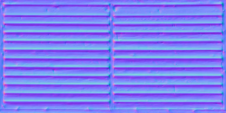 Normal Map for Vents Wood3