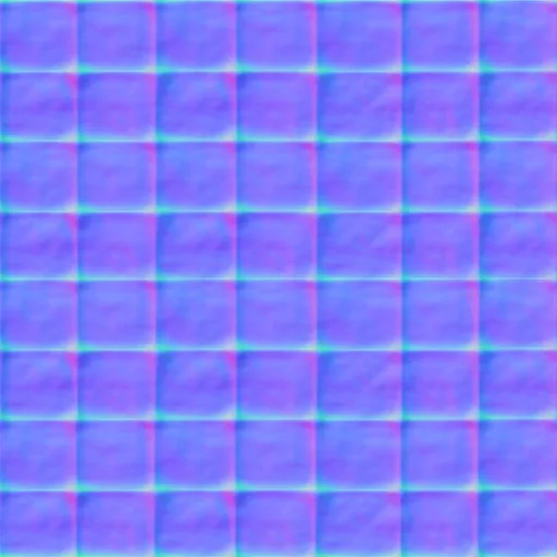 Normal Map for Bt Tufted Blue