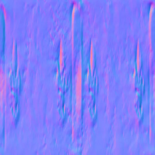 Normal Map for Steel Strap And Fluer Delis