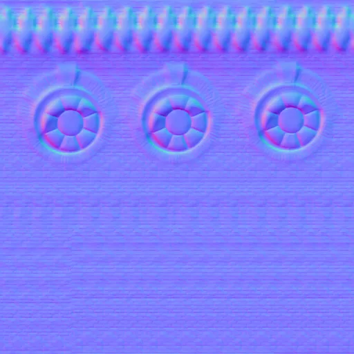 Normal Map for Brick Wall 4