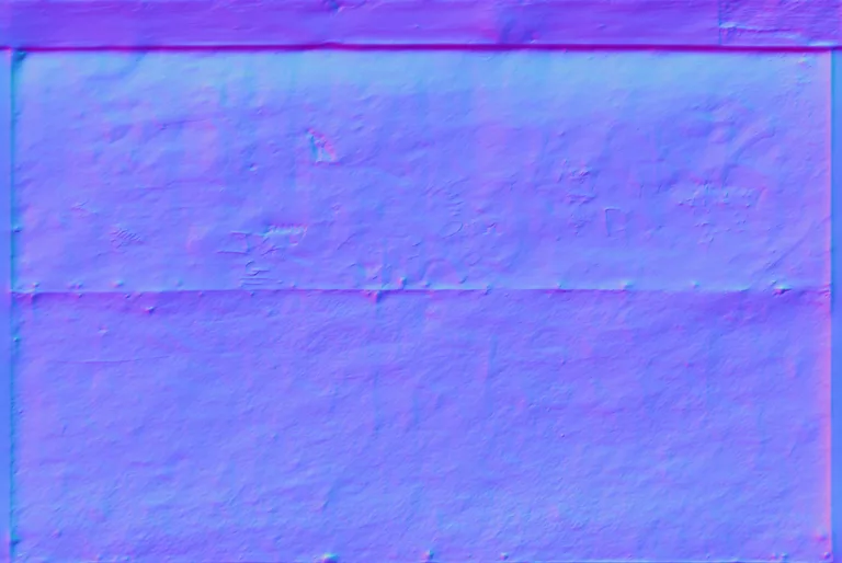 Normal Map for Metal Barrier Plates2