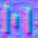 Normal Map for Box Worn Taped