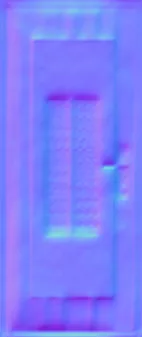 Normal Map for Brick House Door