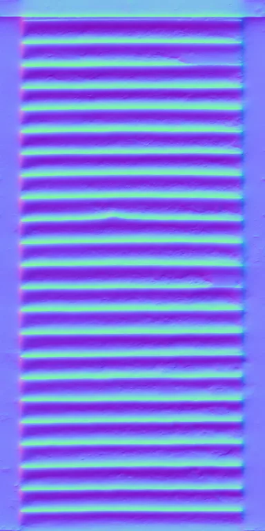 Normal Map for Grill Rusty