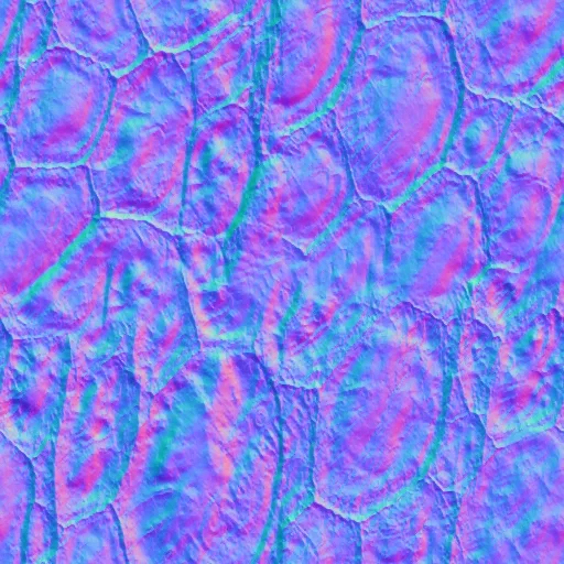 Normal Map for Turtle Leather