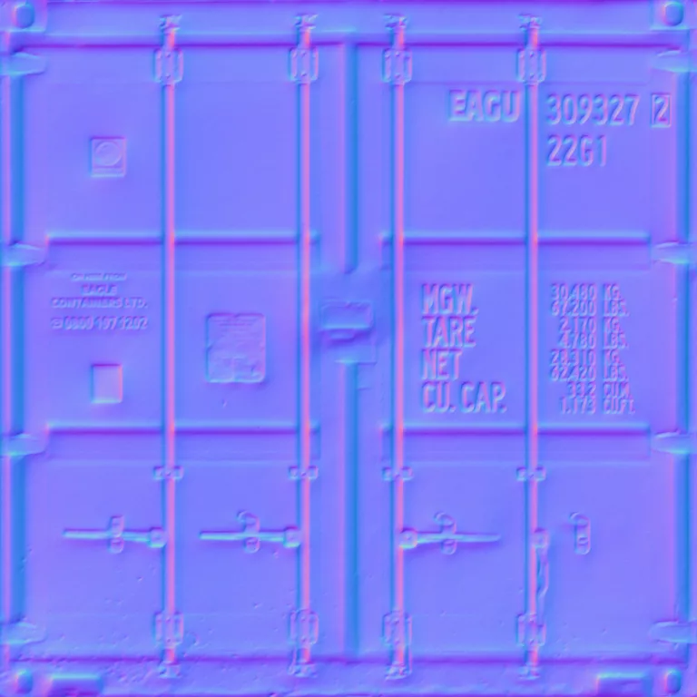 Normal Map for Container End5