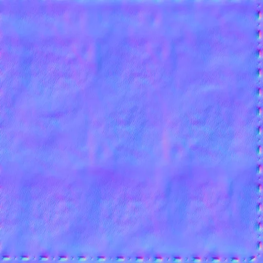 Normal Map for Blue Leather Seams 1