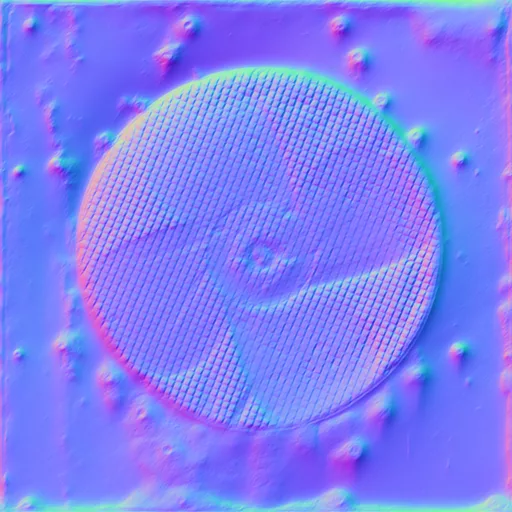 Normal Map for Vent Fan2