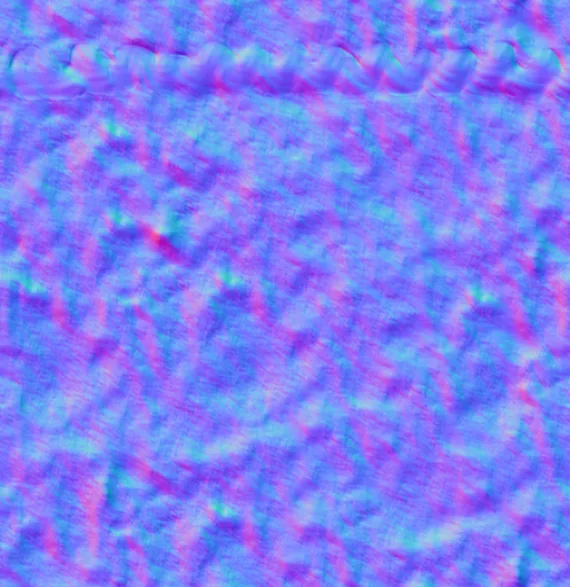 Normal Map for Jacey Gingerbread Wall 5