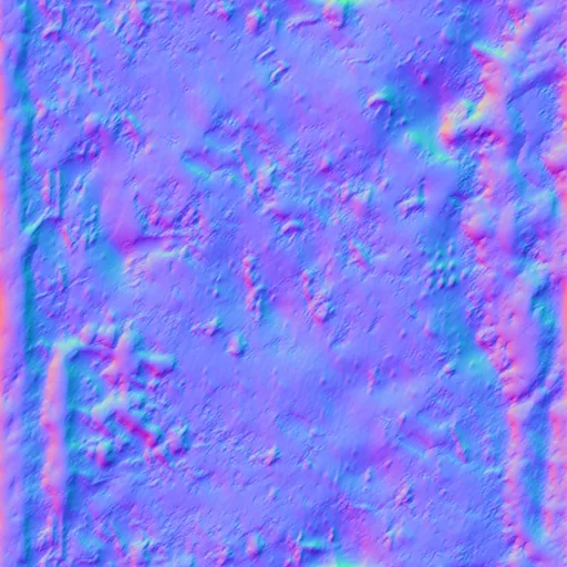 Dirty Rusted Metal Pole Texture main texture preview