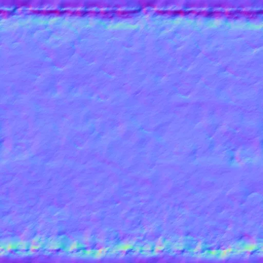 Normal Map for Colorful Blue Wall