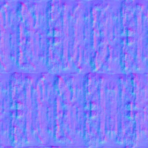 Normal Map for Old Wood Chipped Paint Planks Mossy2