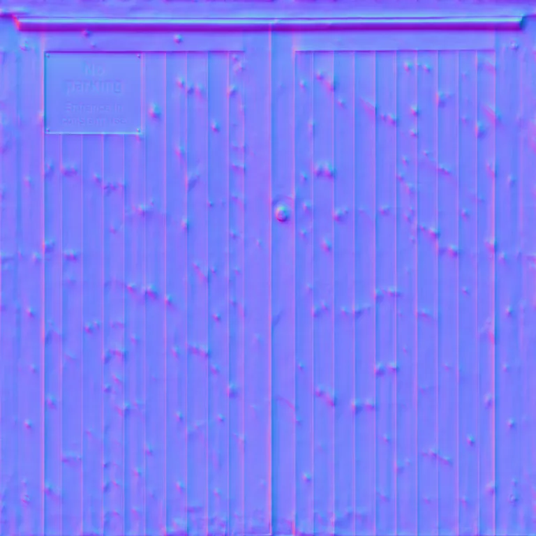 Normal Map for Doors Garage1