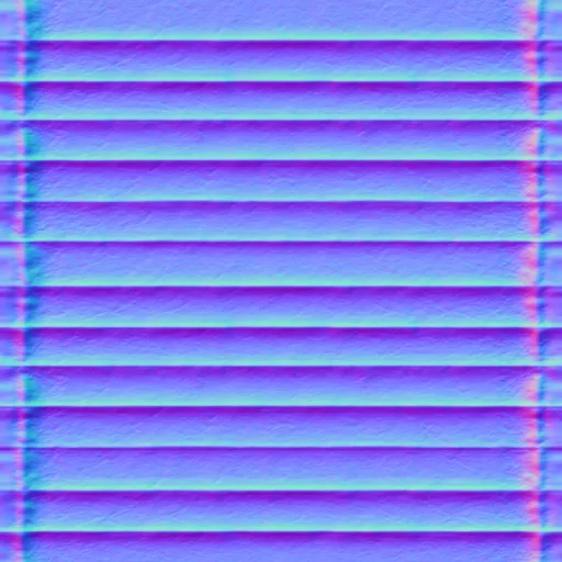 Normal Map for Colorful Primary Blue Siding