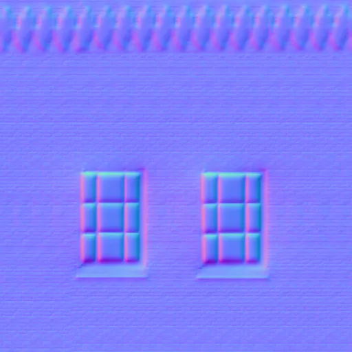 Normal Map for Brick Wall 10