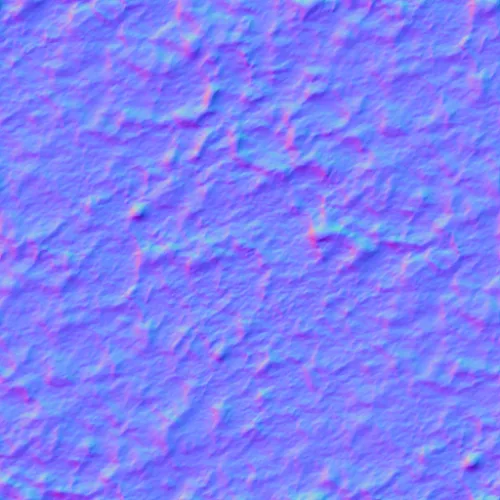 Normal Map for Limestone Concrete Seamless 500X500 Cc By Maria Korolov