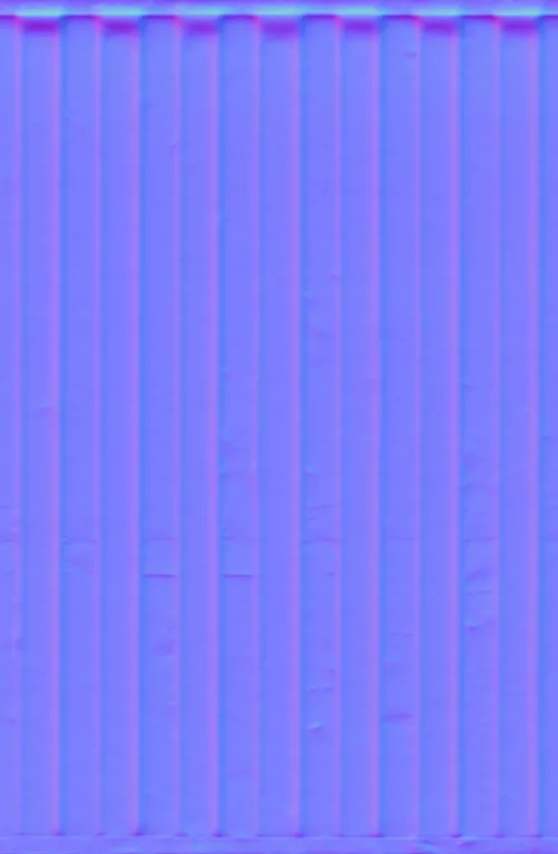 Normal Map for Metal Corrugated4