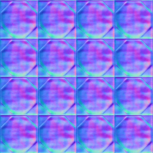Normal Map for Bt Tile2 Grey2 By Linda Kellie