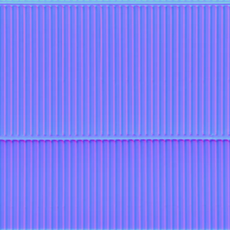 Normal Map for Metal Corrugated11