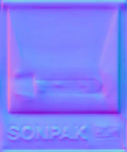 Normal Map for Mini Halogen Floodlight