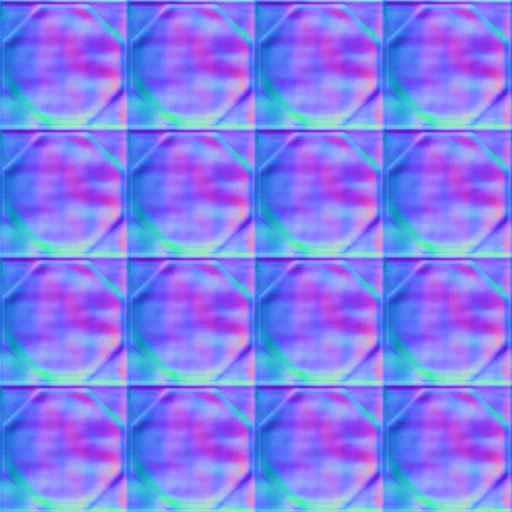 Normal Map for Bt Tile2Red2 By Linda Kellie